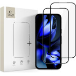 Tech-Protect Glass Fit+ 2-Pack Tempered Glass For Google Pixel 9A / 20A - Black - (29714-0)
