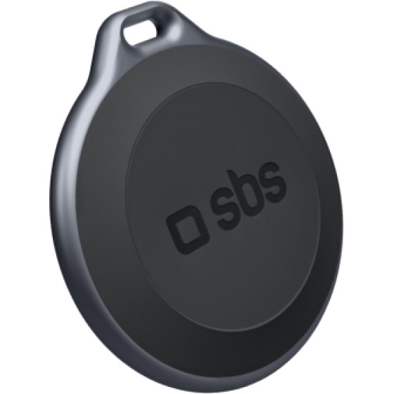 SBS Tracker Compatible With Apple Find My / Android Find Hub Black - (TEFINDTAPGOK)