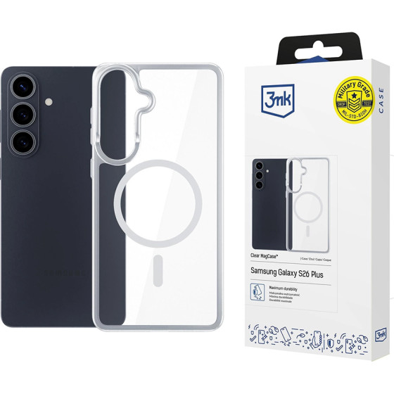 3MK - Armor Magcase - Samsung Galaxy S26 Plus - Transparent