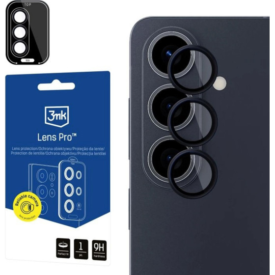 3MK - Lens Protection Pro - Samsung Galaxy S26 - Black