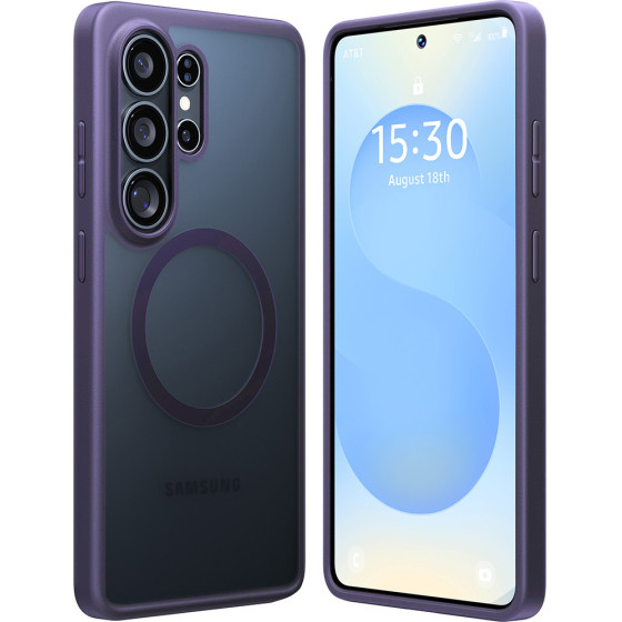 Torras - Guardian Magnetic Series - Samsung Galaxy S26 Ultra - Dark Purple