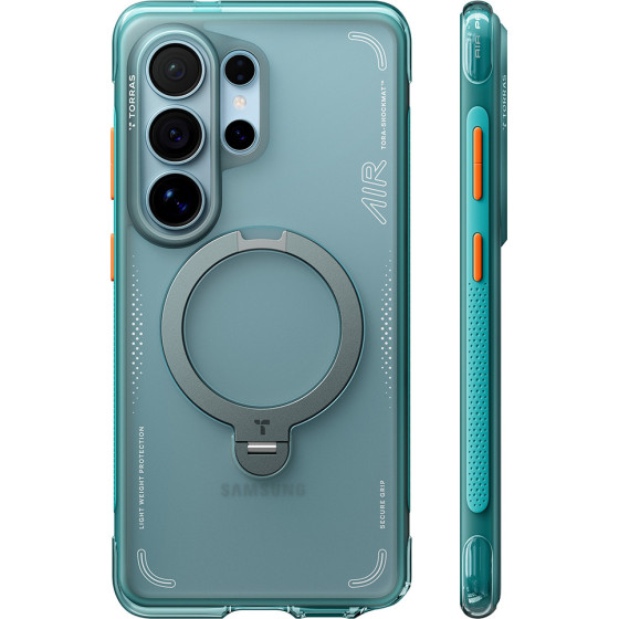 Torras - Ostand Spin Air Series - Samsung Galaxy S26 Ultra - Glacier Green