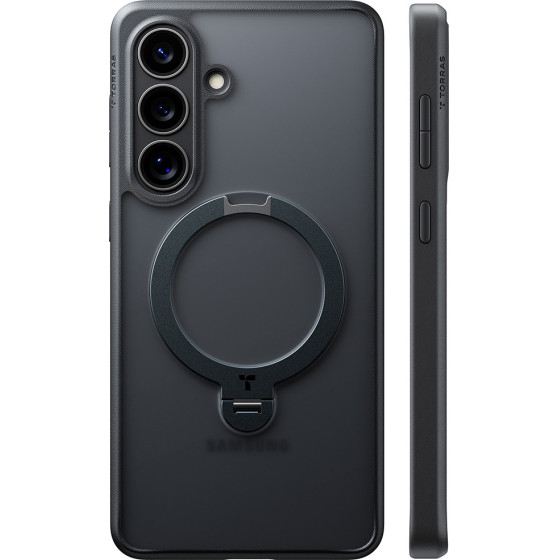 Torras - Ostand Spin Series - Samsung Galaxy S26 Plus - Black - (X00FX3256)