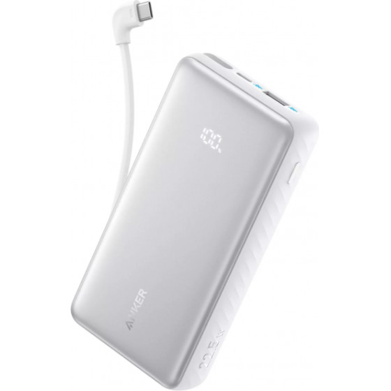 Anker Powerbank Zolo, 10000mAh, 22.5W, Qc + PD, White - (A110DH21)