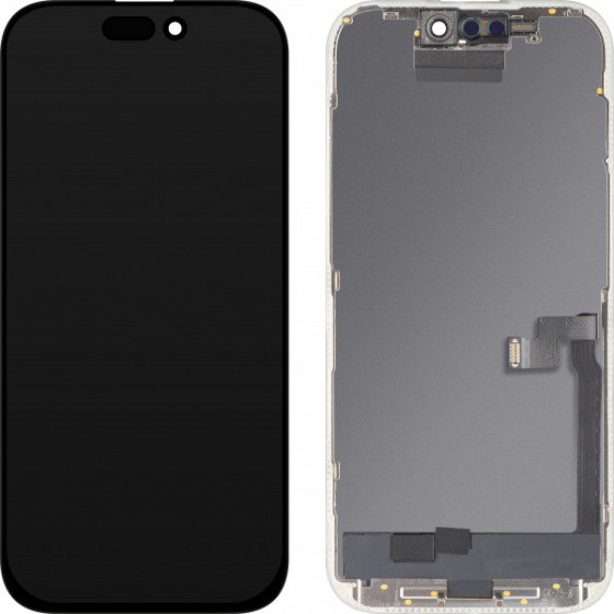 MP Lcd Display Module For Apple Iphone 16 Pro, Oled Fhd Diagnostic Version, Aftermarket, Black