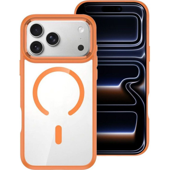 Roar Case Mag Bumper Compatible With Magsafe For Iphone 16 Pro Max orange