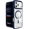 Roar Case Mag Bumper Compatible With Magsafe For Iphone 16 Pro Navy blue