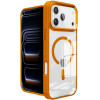 Roar Case Mag Bumper Compatible With Magsafe For Iphone 16 Pro orange