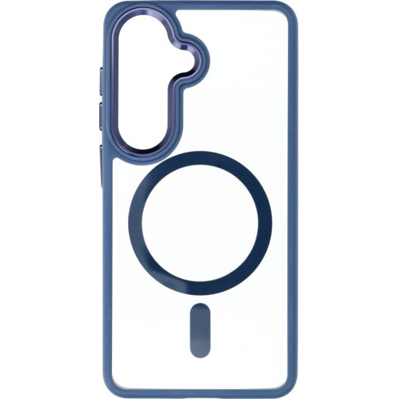 Roar Case Mag Bumper Compatible With Magsafe For Samsung S26 Navy blue