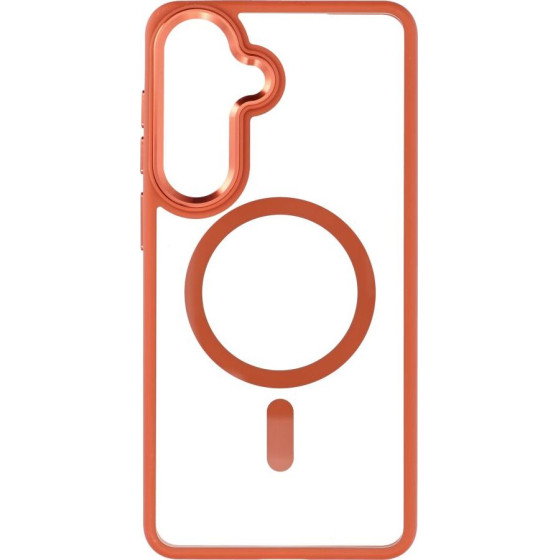 Roar Case Mag Bumper Compatible With Magsafe For Samsung S26 Plus orange