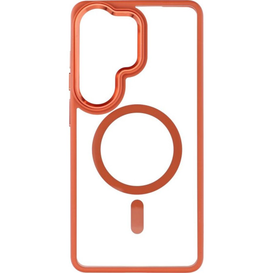Roar Case Mag Bumper Compatible With Magsafe For Samsung S26 Ultra orange