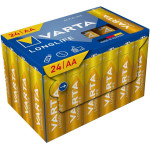 Varta Alkaline Battery R6 (AA) Longlife 24 pcs