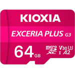 Kioxia Micro Sd 4K 64GB Exceria Plus G3 Uhs I U3 With Adapter - (LMPL3M064GG2)