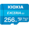 Kioxia Micro Sd Exceria GEN3 256GB Uhs I U3 V30 With Adapter - (LMEX3L256GG2)