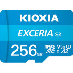 Kioxia Micro Sd Exceria GEN3 256GB Uhs I U3 V30 With Adapter - (LMEX3L256GG2)