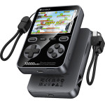 Lamtech Game Console With 1500 Games & Powerbank 10000MAh Black - (LAM980855)