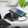 Lamtech Game Console With 1500 Games & Powerbank 10000MAh Black - (LAM980855)