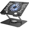 Lamtech Metal Laptop Cooling Stand 17'' Black - (LAM980916)