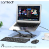 Lamtech Metal Laptop Cooling Stand 17'' Black - (LAM980916)