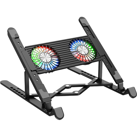Lamtech Notebook Rgb Metal Folding Bracket 17.3'' Black - (LAM980909)