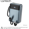 Lamtech PD45W Powerbank 20000MAh With TYPE-C And Lightning BUILT-In Cables QC3.0 - (LAM980831)
