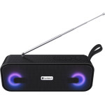 Lamtech Portable Bt Fm Radio Speaker 10W Black - (LAM980787)