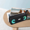 Lamtech Portable Bt Fm Radio Speaker 10W Black - (LAM980787)
