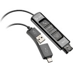 HP - Inc Poly DA85 Usb To Qd Black Adapter Taa - (786C7AA)