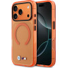 BMW case M Iml Metal Logos Magsafe Do Iphone 17 Pro Max orange - (BMHMP17X25HSMLK2O)