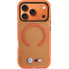 BMW case M Iml Metal Logos Magsafe Do Iphone 17 Pro Max orange - (BMHMP17X25HSMLK2O)