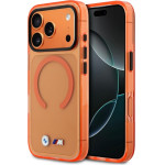 BMW case M Iml Metal Logos Magsafe Do Iphone 17 Pro orange - (BMHMP17L25HSMLK2O)