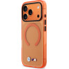 BMW case M Iml Metal Logos Magsafe Do Iphone 17 Pro orange - (BMHMP17L25HSMLK2O)