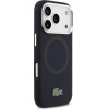 LACOSTE Case Silicone Metal Logo Magsafe For Iphone 17 Pro Navy Blue - (LCHMP17LSLAV)