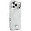 LACOSTE Hc Silicone Metal Logo Magsafe Case For Iphone 17 Pro Grey - (LCHMP17LSLAG)