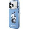 Karl Lagerfeld case Karl & Choupette Back Magsafe Do Iphone 17 Pro blue - (KLHMP17L6HKCBHB)