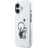 Karl Lagerfeld case Karl & Choupette Back Magsafe Do Iphone 17 transparent - (KLHMP17S6HKCBHH)