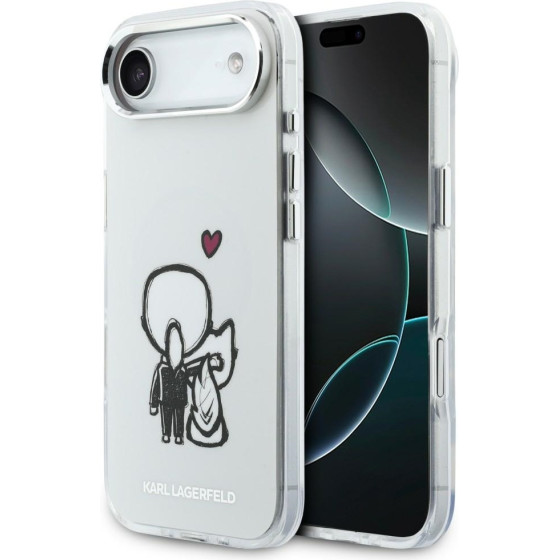 Karl Lagerfeld case Karl & Choupette Back Magsafe Do Iphone Air transparent - (KLHMP17M6HKCBHH)