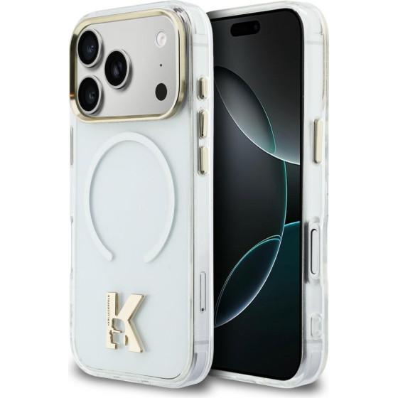 Karl Lagerfeld case Iml K Head Logo Magsafe Do Iphone 17 Pro transparent - (KLHMP17L5HTMKHDH)