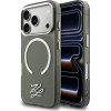 Karl Lagerfeld case Iml Kl Script Logo Magsafe Do Iphone 17 Pro Max Black - (KLHMP17X5HSKMEDK)