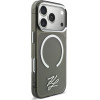 Karl Lagerfeld case Iml Kl Script Logo Magsafe Do Iphone 17 Pro Max Black - (KLHMP17X5HSKMEDK)