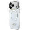 Karl Lagerfeld case Iml Kl Script Logo Magsafe Do Iphone 17 Pro Max transparent - (KLHMP17X5HSKMEDH)