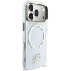 Karl Lagerfeld case Iml Kl Script Logo Magsafe Do Iphone 17 Pro Max transparent - (KLHMP17X5HSKMEDH)
