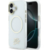 Karl Lagerfeld case Iml Kl Script Logo Magsafe Do Iphone 17 transparent - (KLHMP17S5HSKMEDH)