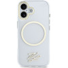 Karl Lagerfeld case Iml Kl Script Logo Magsafe Do Iphone 17 transparent - (KLHMP17S5HSKMEDH)