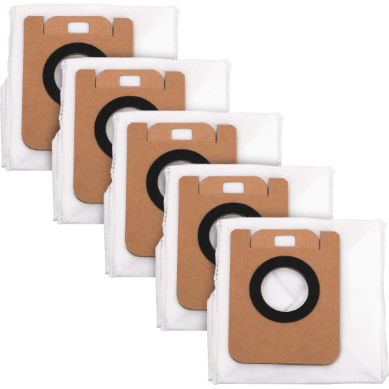 EXTRALINK Dust Bags Set For Xiaomi And Dreame Robot Vacuum Cleaners, 5 Pieces, X10, X10+, X20+, Dreame L10S Ultra, L10, L20 - (EX.23131)