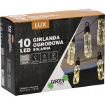 EXTRALINK Solar Garden Garland, 2 + 1.8 m Length, Lux 10 Warm White LED - (EX.24954)