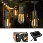 EXTRALINK Solar Garden Garland, 2 + 4 m Long Ariane 10 Warm White LED - (EX.24961)