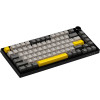 Ajazz Gaming Mechanical Keyboard AK820 - Moon Switches [Linear] (English US), Black, Gray, Rgb - (AJ-AK820-MS-GWY)