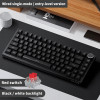 Ajazz Gaming Mechanical Keyboard AK820 - Red Switches [Linear] (English US), Black, White Backlight - (AJ-AK820-RS-BK)
