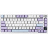 Ajazz Wireless Gaming Mechanical Keyboard AK820 Pro - Flying Fish [Linear] (English US), Purple - (AJ-AK820-PRO-PWB-FFS)